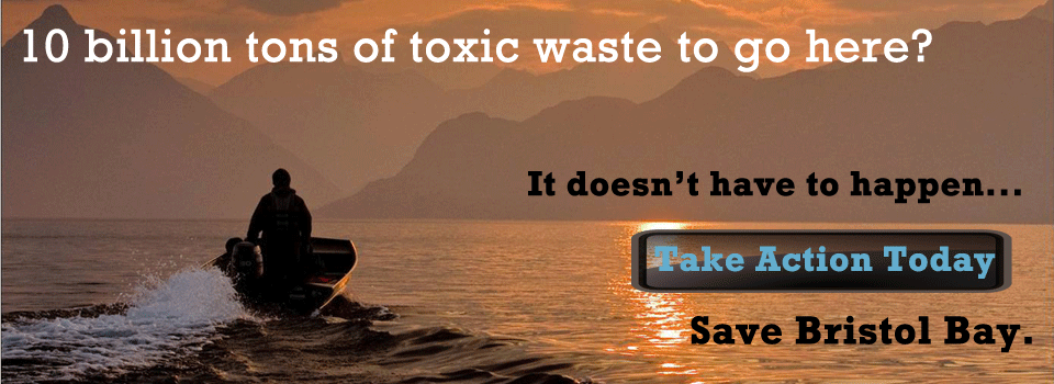 Tell the EPA to act and save salmon spawning habitat from 10.8 billion tons of toxic waste. 