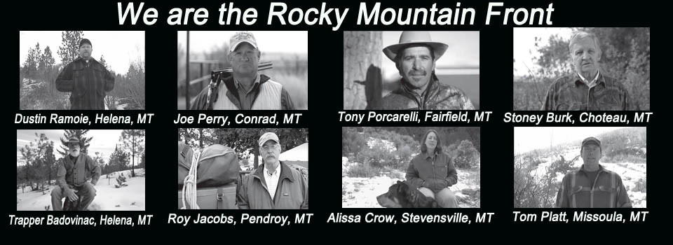 The Rocky Mountain Front Heritage Act was built by ranchers, hunters and conservationists working together.  <i></i> <a href="http://www.savethefront.org">Hear their stories about the Rocky Mountain Front</a>