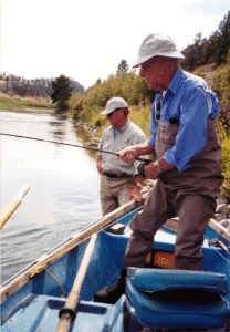 Bud Range fishing with Jim