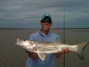 Mullins with snook