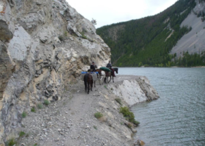 Packing back into the Bob Marshall Wilderness.