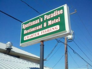 Sportsman Paradise Sign
