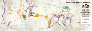 migration routes and I-80