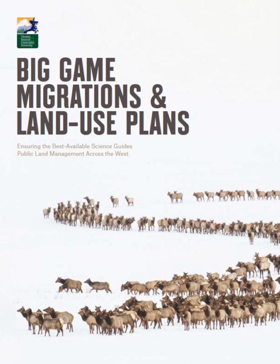 big game migrations and land-use plans cover