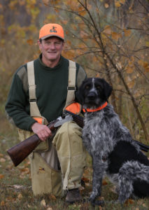 hunter with his dog