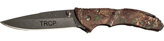 TRCP Camo Buck Knife